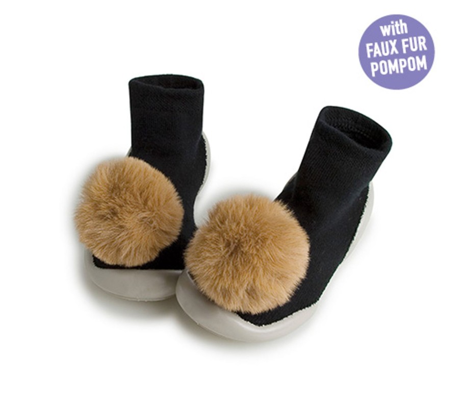 Femme Collégien Chaussons | Pompons Petite Taupe