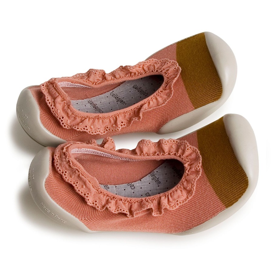 Enfant Collégien Ballerines / Espadrilles | Parasol Avec Broderie Anglaise