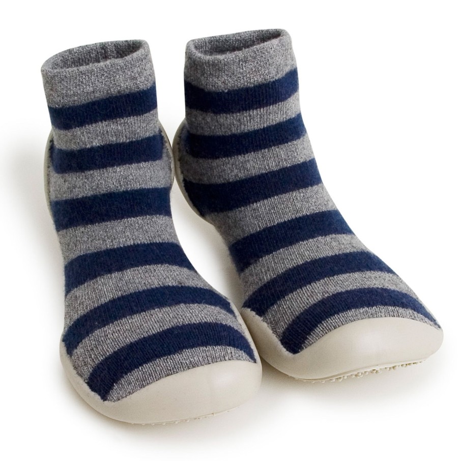 Homme Collégien Chaussons | Mountain Stripes