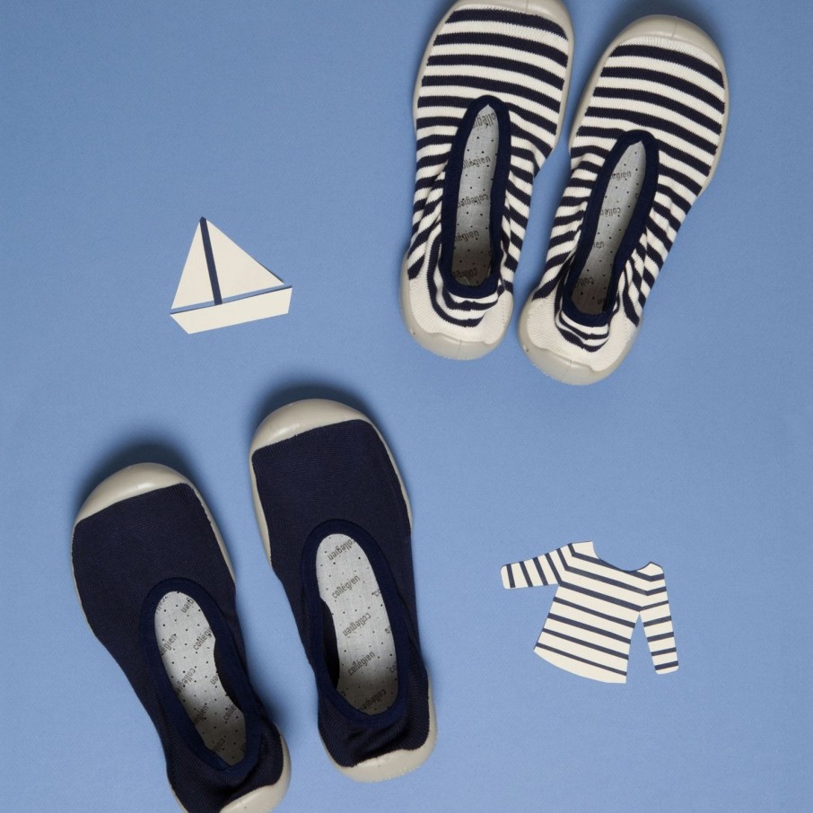 Femme Collégien Ballerines / Espadrilles | Bleu Nuit